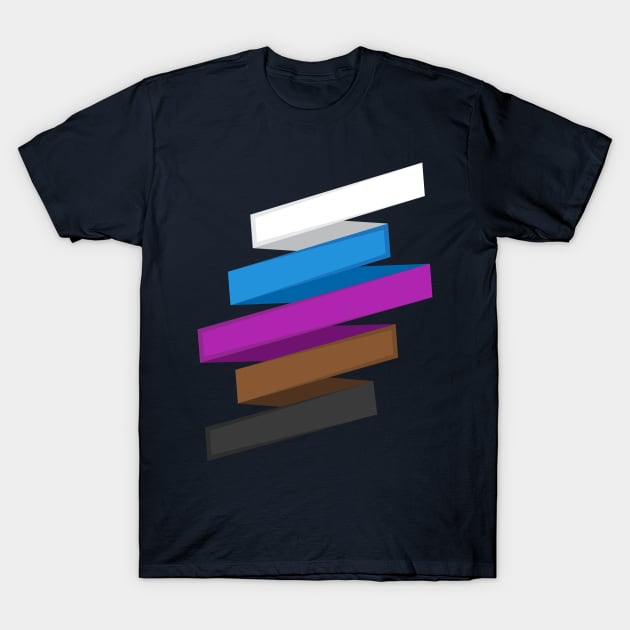 Belt Ranks T-Shirt by ThreadsMonkey